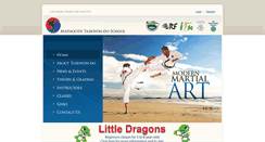 Desktop Screenshot of maynoothtkd.com